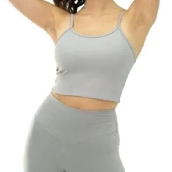 Balance Athletica Tops - Balance Athletica Key Ribbed Crop Tank